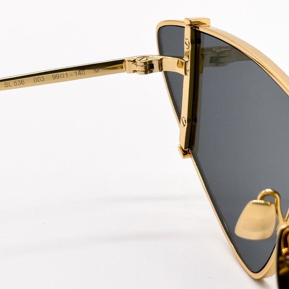 NEW SAINT LAURENT SL 536 003 CAT EYE WOMEN SUNGLASSES SAINT LAURENT SL536 003 - Picture 10 of 11